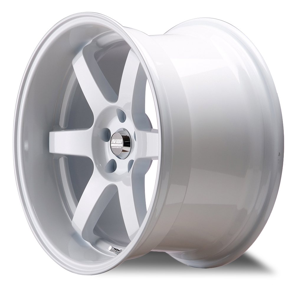 18인치 아비드 쿠즈37V 1070  화이트 5홀  (8.5J +35) 4P +3mm (DC중)