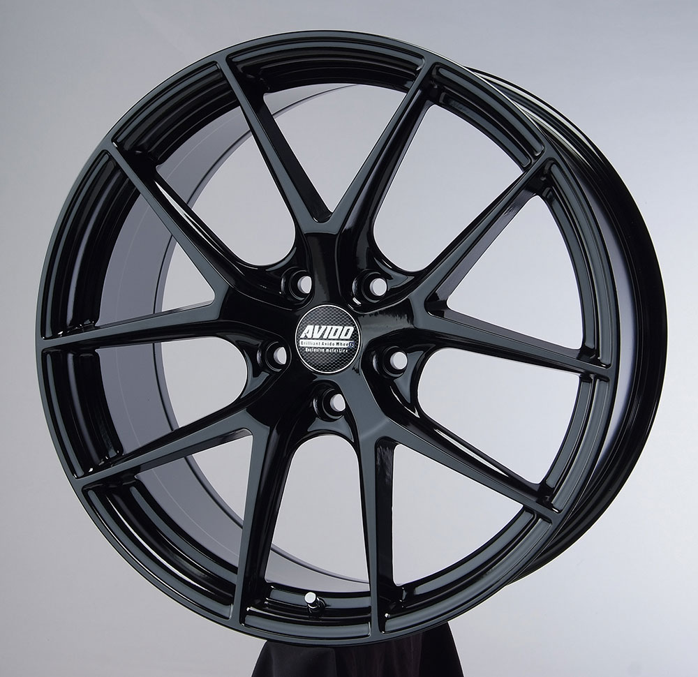 19인치 바조 GTR(P1) 616  유광블랙 5홀  (8.5J +40) 4P +1.5mm (DC중)